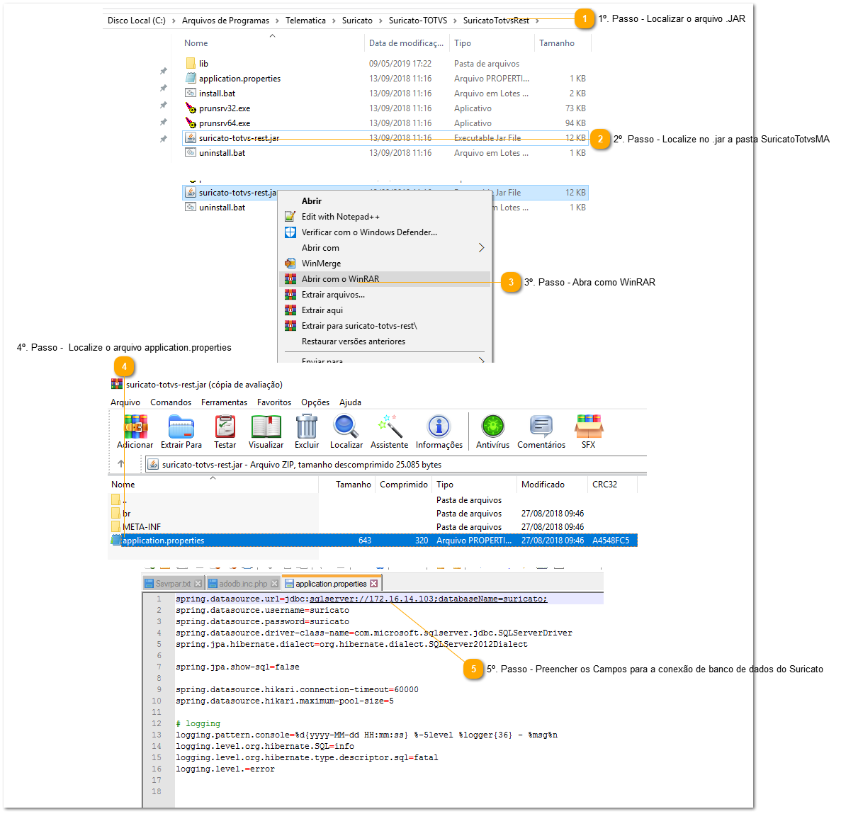 9.5. Como configurar o Suricato REST