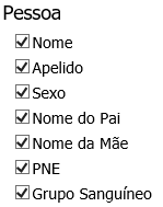 2. 2º. Passo - Selecionar os dados de Pessoa