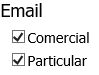 6. 6º. Passo - Selecionar os dados de Email