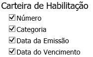 14. 14º. Passo - Selecionar os dados de Carteira de Habilitação