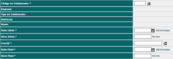 3. 3º. Passo - Preencher os campos