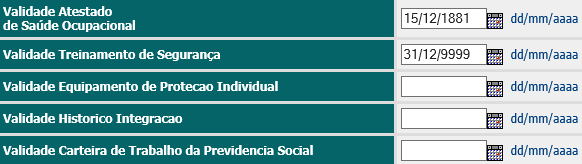 5. 5º. Passo - Preencher os Dados