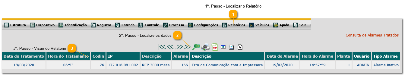 7.3. Como realizar reconhecimento de eventos
