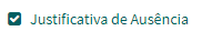 7. Justificativa de Ausência