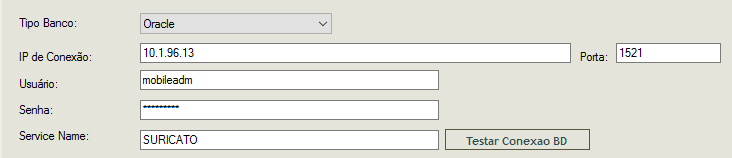 1. Configuração para Conectar o Banco de dados do Suricato