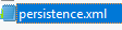 6. 6º. Passo -  Localize o arquivo persistence.xml