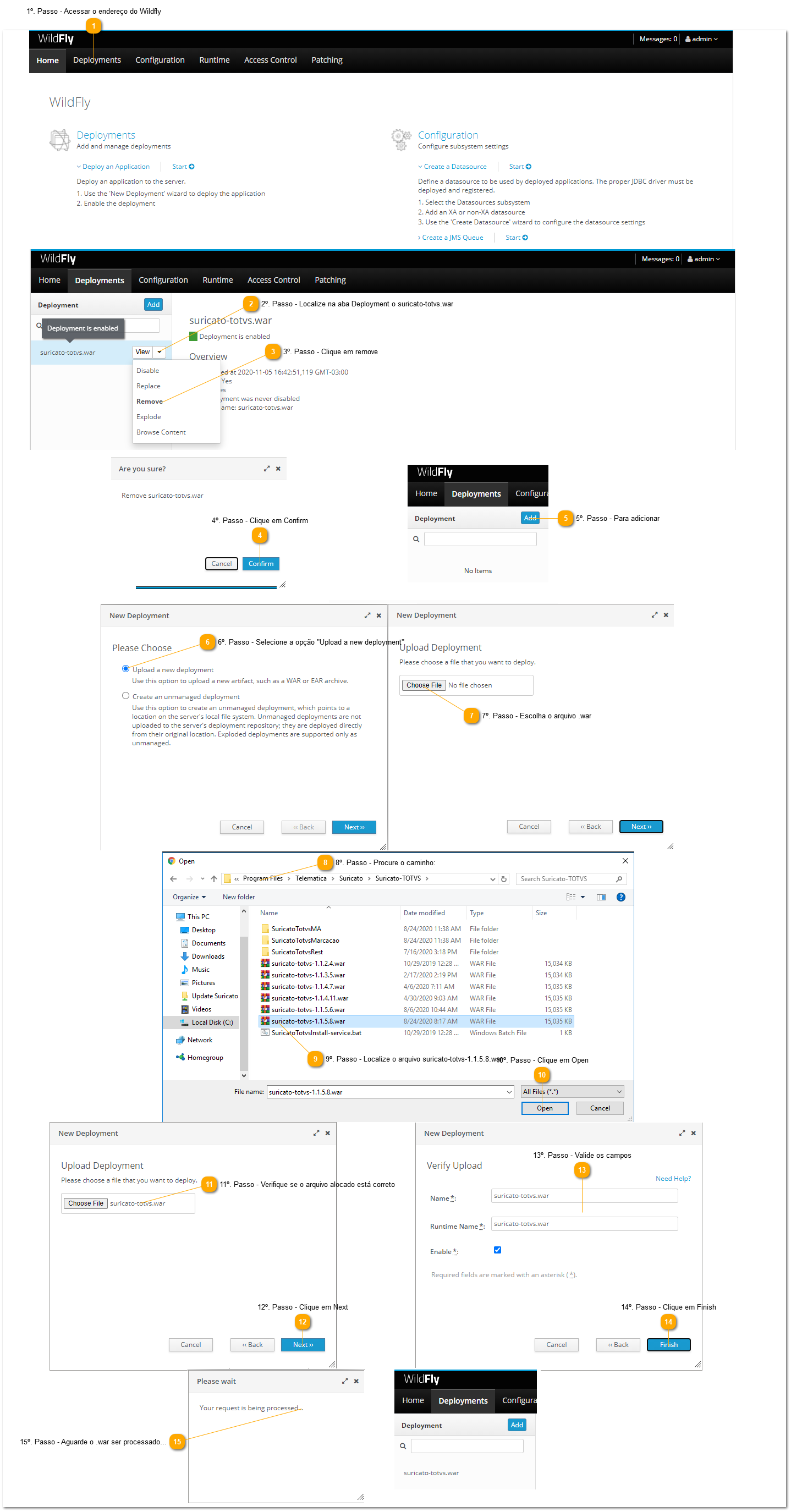 9.8. Como configurar Deploy da Aplicação de Integração
