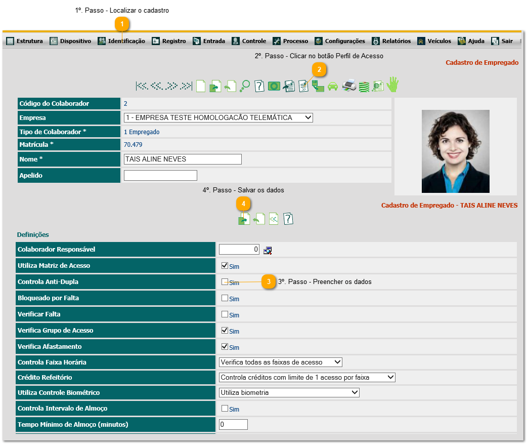 4.4. Como configurar controle de anti-dupla