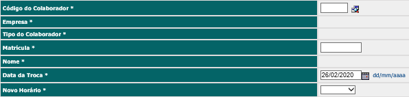 2. 2º. Passo - Preencher os campos