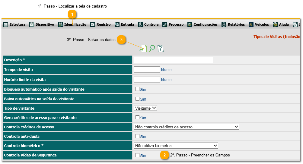 6.11. Como controlar de video para visitantes